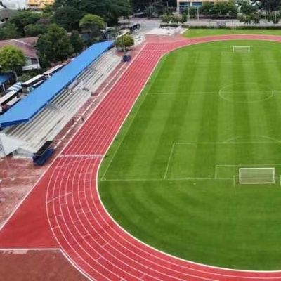 इको फ्रेंडली ईपीडीएम रनिंग ट्रैक विथ स्प्रे कोटिंग ब्रीदेबल सिस्टम