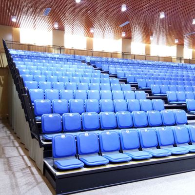 अच्छा मूल्य स्कूल थिएटर के लिए आधुनिक रिट्रेक्टेबल ब्लीचर सीटिंग, टेलीस्कोपिक सीटिंग सिस्टम ऑनलाइन