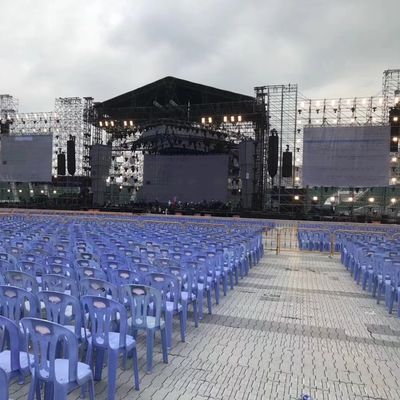 अच्छा मूल्य सफेद रंग की पीपी सामग्री पोर्टेबल इवेंट फ्लोरिंग 20 टन भार क्षमता और 5 साल की वारंटी के साथ ऑनलाइन