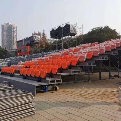 आउटडोर फुटबॉल फील्ड स्टेडियम चेयर के लिए एचडीपीई प्लास्टिक स्टेडियम सीटिंग
