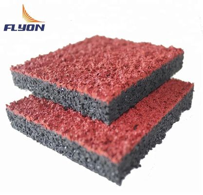अच्छा मूल्य उत्कृष्ट घर्षण प्रतिरोध के साथ लौ retardant वर्ग B1 EPDM रबर ग्रेन्युल ऑनलाइन