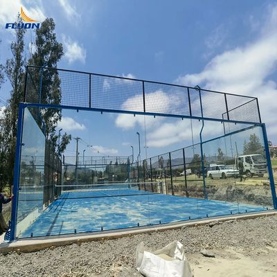 अच्छा मूल्य ग्राहक आवश्यकताओं के लिए चिकनी सतह पैडल टेनिस कोर्ट मानक ऑनलाइन