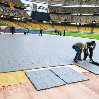 अनुकूलन योग्य इवेंट फ्लोर मैटिंग मौसम के लिए मौसम के सबूत के लिए मौसम प्रतिरोधी अनुकूलित