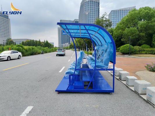 अच्छा मूल्य वाणिज्यिक बाहरी फर्नीचर सुरक्षा के लिए 5 साल की वारंटी के साथ वाटरप्रूफ बेंच शेल्टर ऑनलाइन