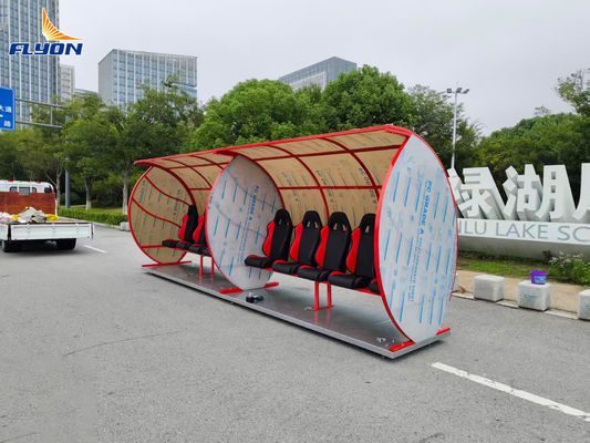 फ़ुटबॉल टीमों के लिए धातु के फ्रेम और एंटी-संक्षारण एल्यूमीनियम के साथ टिकाऊ पोर्टेबल बेंच शेल्टर