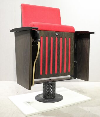 अच्छा मूल्य सिनेमाघरों के लिए वाणिज्यिक टिकाऊ EN1021 अग्नि रेटिंग आधुनिक थिएटर सीटिंग ऑनलाइन