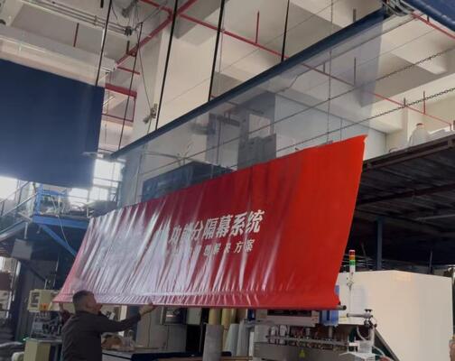 अच्छा मूल्य बड़ी जगहों के लिए अग्निरोधी पर्यावरण के अनुकूल विभाजक पर्दा ऑनलाइन